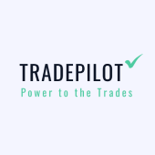 TradePilot white on dark